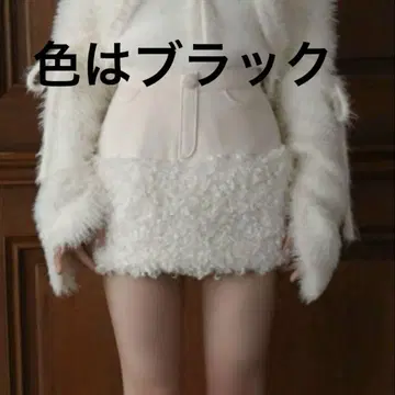 BUBBLES 푸들 미니 치마바지 블랙