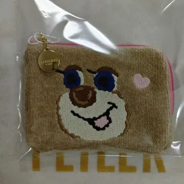 페이러 도업 테디걸 파우치 L 미사용 새상품