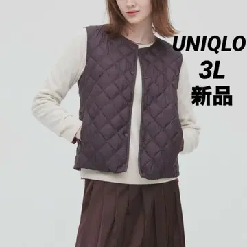 새상품 UNIQLO 유니클로 웜 패디드 퀼팅 베스트 3L 아우터