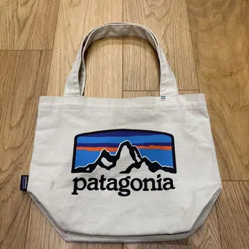 patagonia 토트백 산 로고 미니 토트