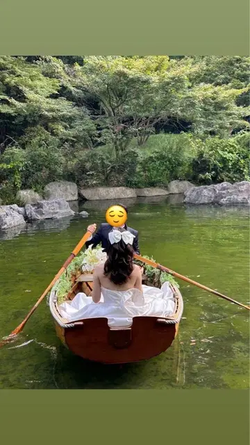 웨딩 헤어 액세서리 리본