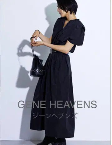 새상품급 [ GENE HEAVENS ] 개더 디자인 드레스 원피스 F