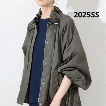 새상품 이에나 IENA 2025 봄/여름 올리브 후드 부착 마운틴 후드티