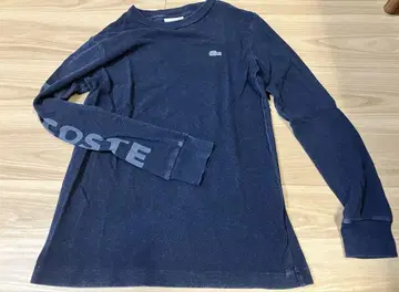 LACOSTE 네이비 긴팔 셔츠 US XS