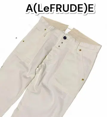 [새상품급] A(LeFRUDE)E 오카야마 데님 베이커 팬츠 셀비지