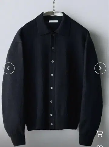 T/C BASIC KNIT SHIRT CARDIGAN