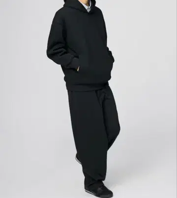 UNIQLO C 맨투맨 와이드 팬츠 긴 길이 S 사이즈