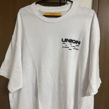 UNION 화이트 T셔츠 IV