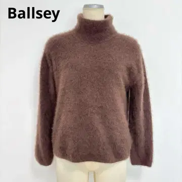 Ballsey 하이넥 울 모헤어 니트 투모로우랜드 스웨터