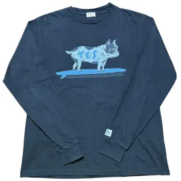 TES The Endless Summer 테스 퍼그 프린트 L/S TEE