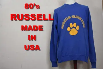 80's 러셀 맨투맨 파랑 USA제 16590 빈티지 80 00