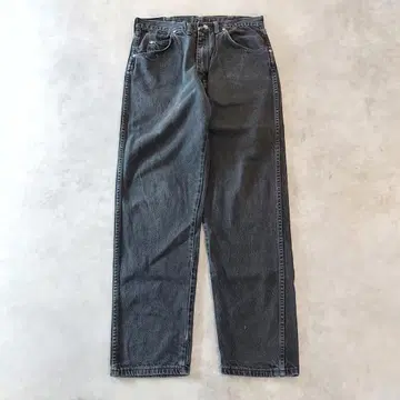 Wrangler 랭글러 W34 데님 90s USA제 블랙 14738
