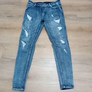 GRF 데미지 가공 스키니 데님 아메리칸 이글 ZARA