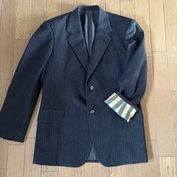 쇼와 레트로 일본제 70s 빈티지 다크 그레이 테일러드 자켓