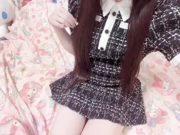 트위드 반팔 미니 원피스