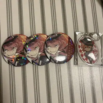 문호 스트레이독스 나카하라 츄야 캔뱃지 아크릴 키링