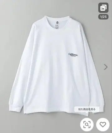 California General Store 롱 T 화이트 M