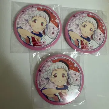 아라시 치사토 캔뱃지 x 3