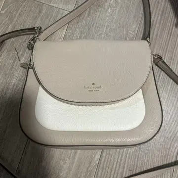 케이트 스페이드 숄더백 베이지 화이트