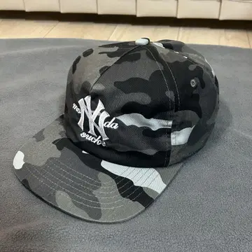 NY 양키스 캡 카모 무늬