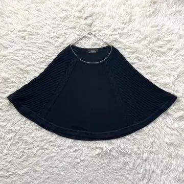 leilian 판초 울 케이프 코트 일본제