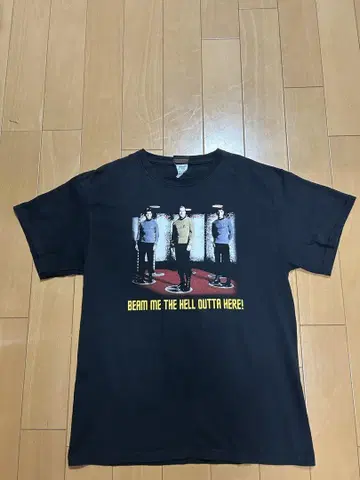 STAR TREK 빔 미 업 헬 아웃 히어 티셔츠 스타 트렉