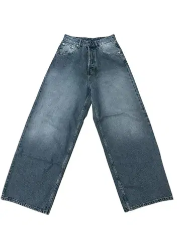 미사용 새상품 ZARA 엑스트라 배기 데님 EU34(JP28)