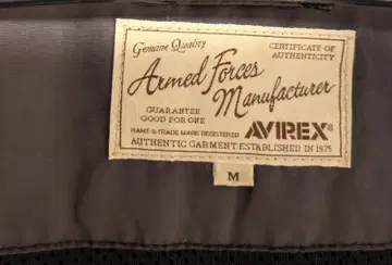 AVIREX U.S. ARMY 밀리터리 자켓 M