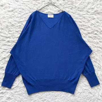 UNITED ARROWS TOKYO 실크 혼방 니트 스웨터 7분 소매