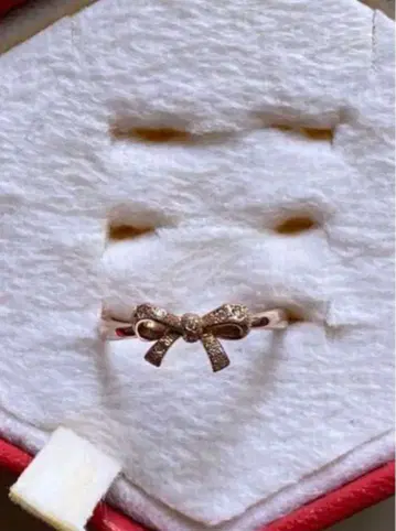 STAR jewelry 리본 모티브 반지