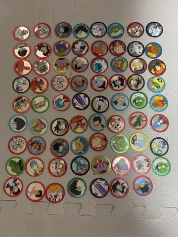 드래곤볼 미니 딱지 178개 묶음 판매