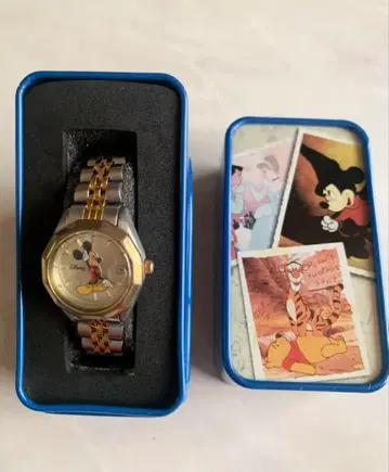Disney 미키마우스 손목시계 배터리 방전