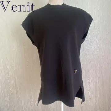 venit 베니트 코쿤 실루엣 원피스 V 로고 슬릿