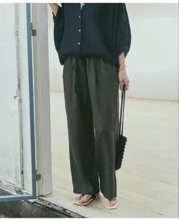 이번 시즌 어반 리서치 도어스 린넨 이지 팬츠 S DOORS