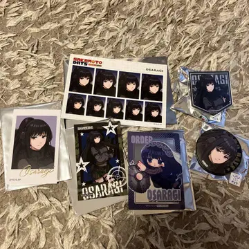 SAKAMOTODAYS 서바이벌 게임 도쿄 타워 대불 카드 캔뱃지