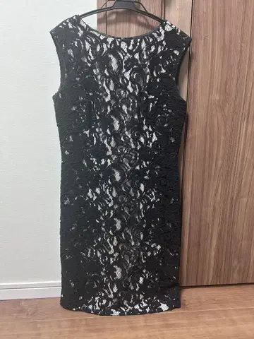 그레이스 콘티넨탈 블랙 레이스 드레스 size36