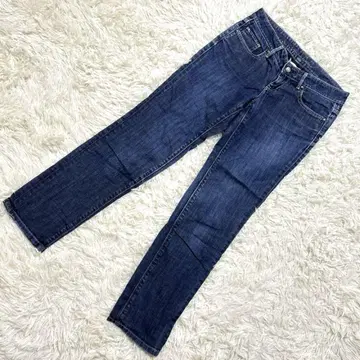 바나나리퍼블릭 블루 데님 팬츠 청바지 스트레이트 M