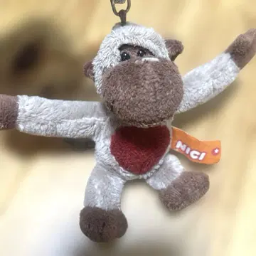 NICI 키링 원숭이 침팬지 봉제 인형