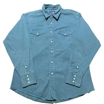 Wrangler 랭글러 웨스턴 셔츠 긴팔 그린 계열