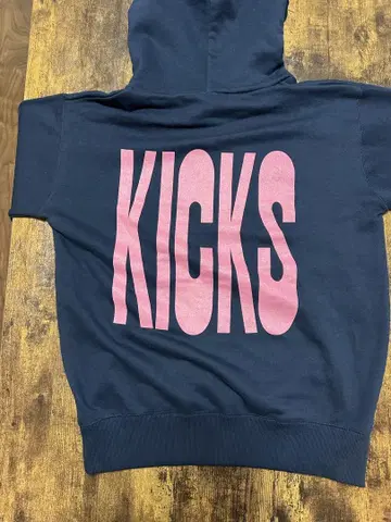 nakamuraemi 나카무라에미 KICKS 후드티 네이비 L