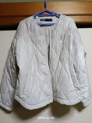 ZARA 퀼팅 자켓 M 화이트