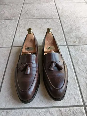 존 롭 태슬 로퍼 8 1/2 오른발만 1 (좌우 동시 구매만 가능)