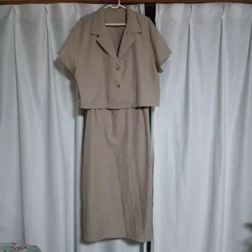GU 베이지 스커트 셋업 3XL