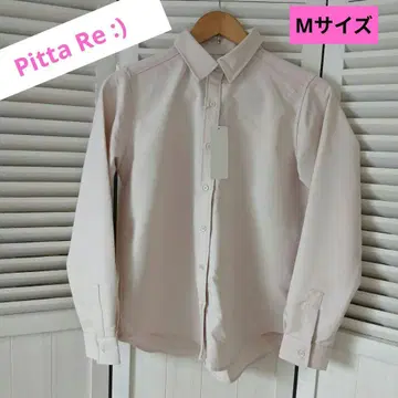 Pitta Re :) 여성용 핑크 긴팔 셔츠 미사용 새상품 M 사이즈