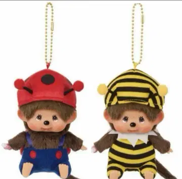 미사용 새상품 무당벌레 꿀벌 봉제 인형 몬치치 세키구치 초레어