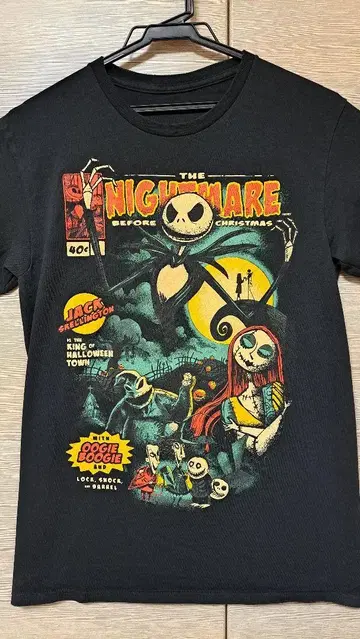 [초레어] Disney 디즈니 나이트메어 비포어 크리스마스 반팔 T셔츠