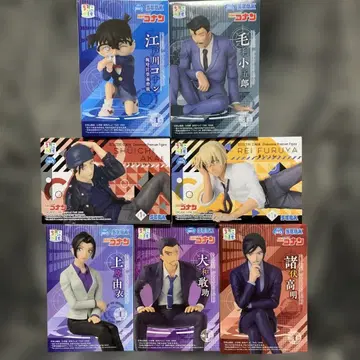 미개봉 새상품 명탐정 코난 쵸코노세 피규어 7체 세트