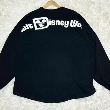 Disney 긴팔 T XL 상당 빅 실루엣 SPIRIT JERSEY