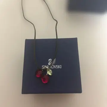 스와로브스키 목걸이 프루티 체리 펜던트