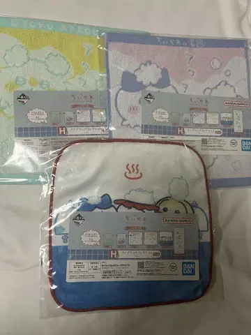 치이카와 (먼작귀) 제일복권 패브릭 컬렉션 타월 3종 세트